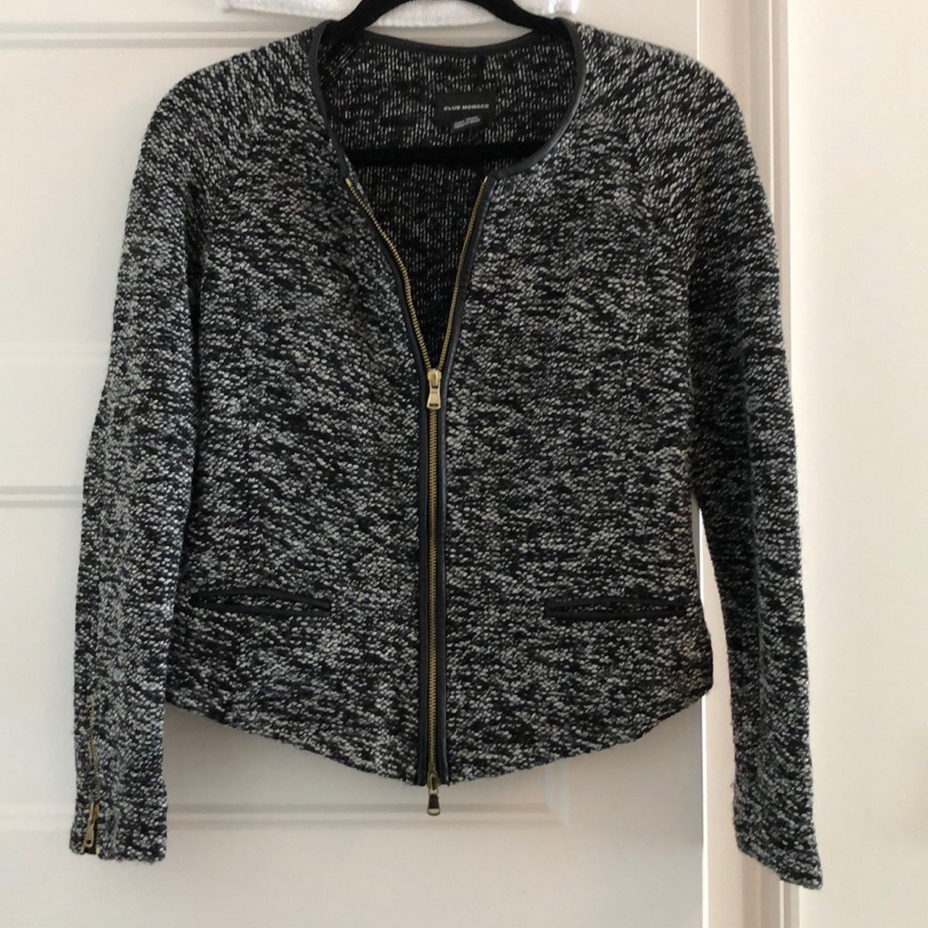 Cropped Club Monaco Jacket.